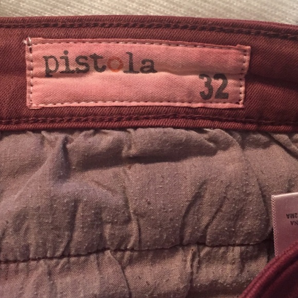 Pistola dusty rose ponte ankle zip skinny jeans - Picture 6 of 7